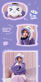 Genshin Impact: Citlali Impression Series Home Robe - Pajamas & Eye Mask Set