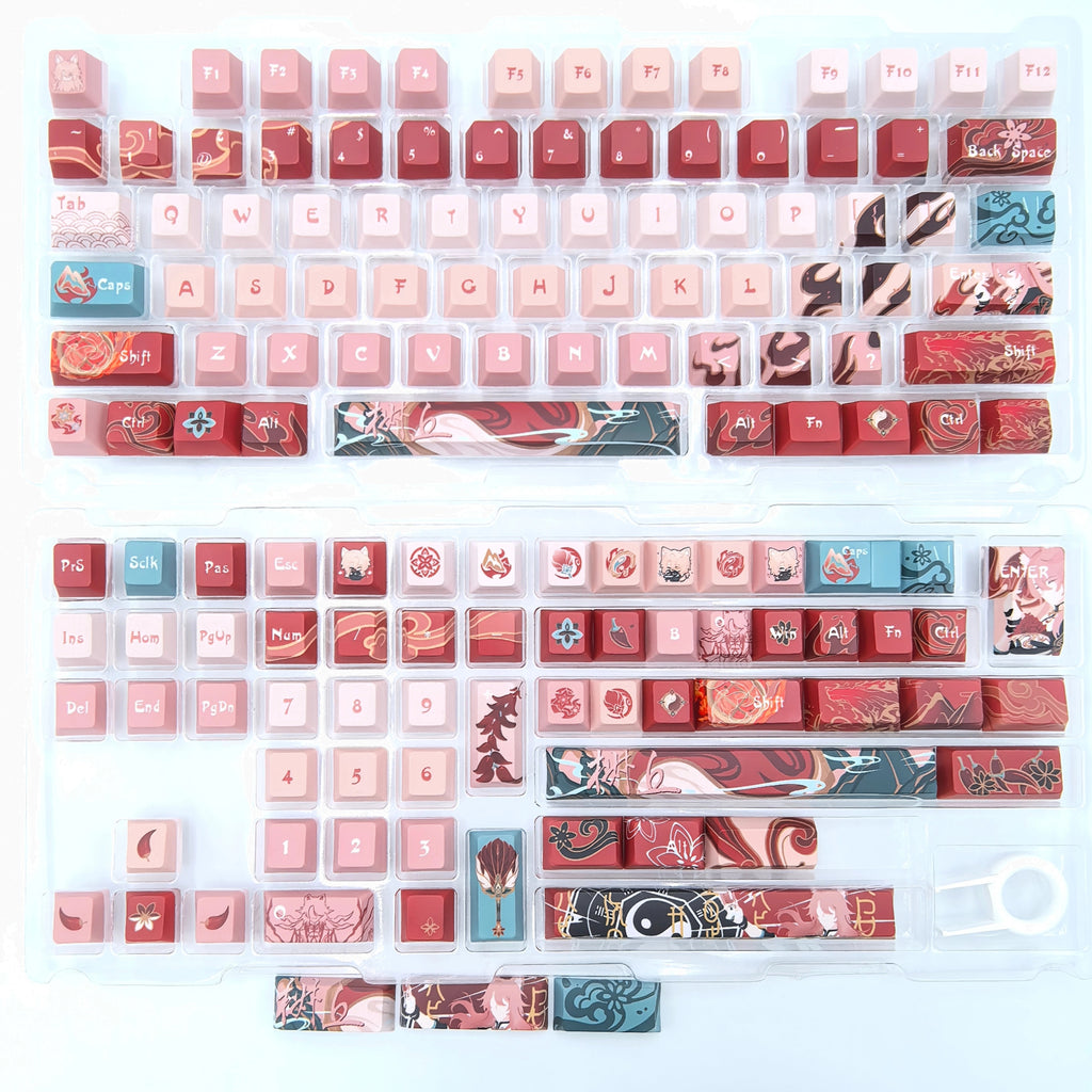 Honkai: Star Rail: Jiaoqiu Impression Keycap Set - Xianzhou Yaoqing Ver
