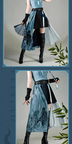 Honkai: Star Rail: Feixiao Impression Theme Skirt - Xianzhou Yaoqing Edition