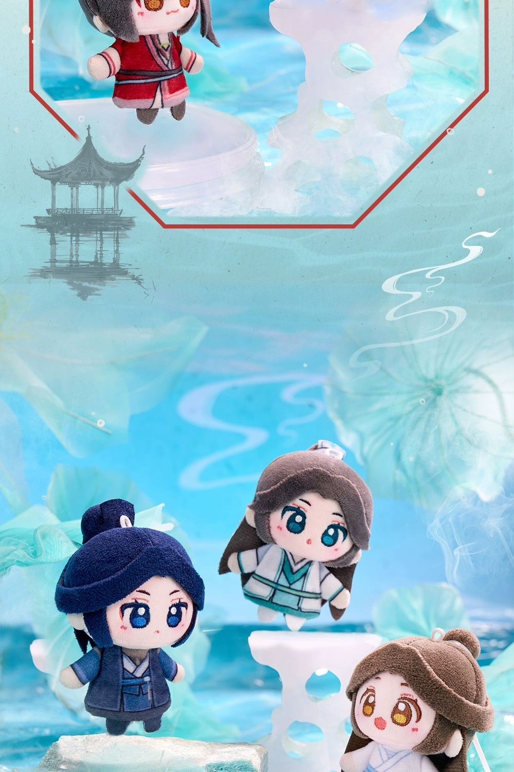 Heaven Official's Blessing: Shi Qingxuan 8cm Finger Plush - Qinglian Series