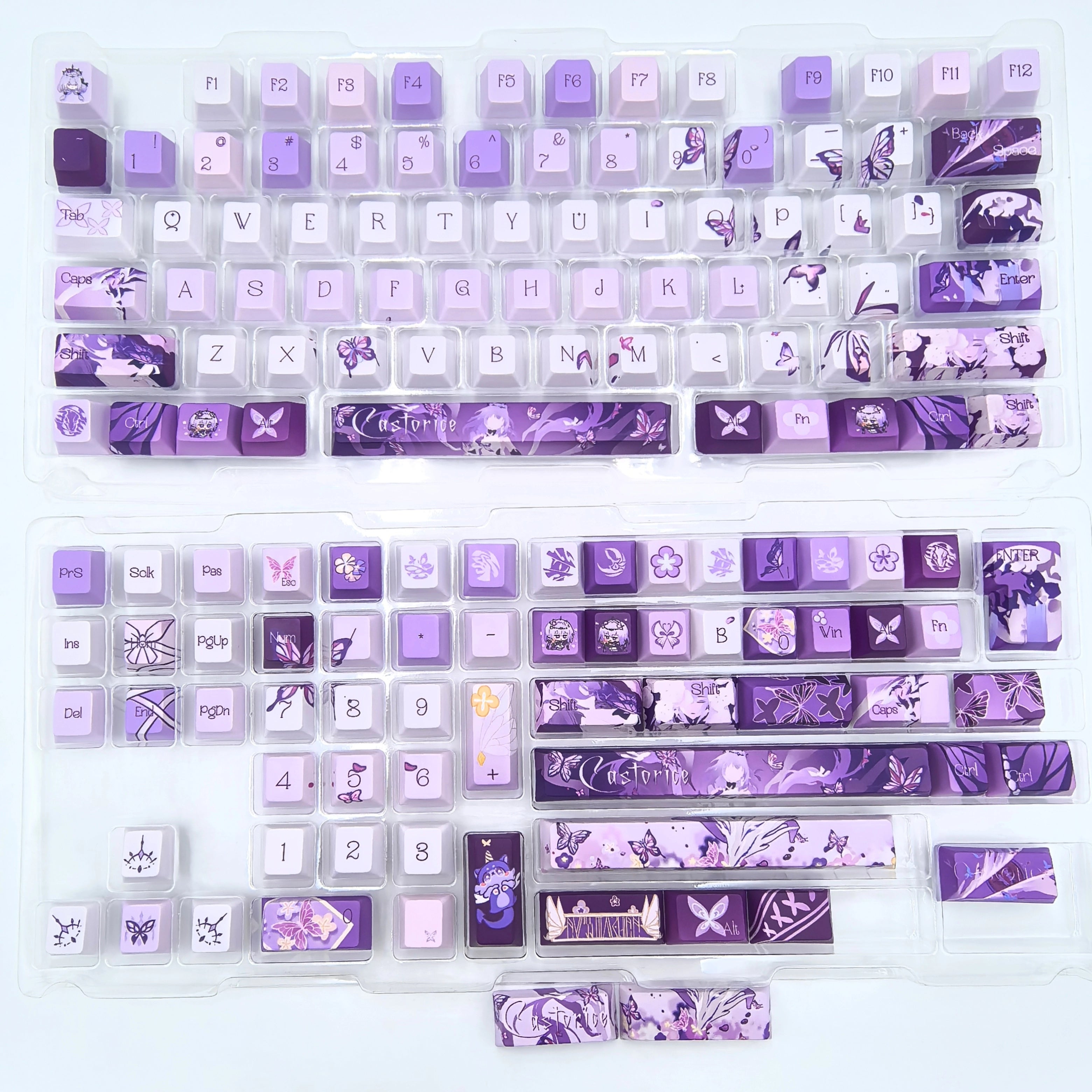 Honkai: Star Rail - Castorice Impression Keycap Set (140 Keys)