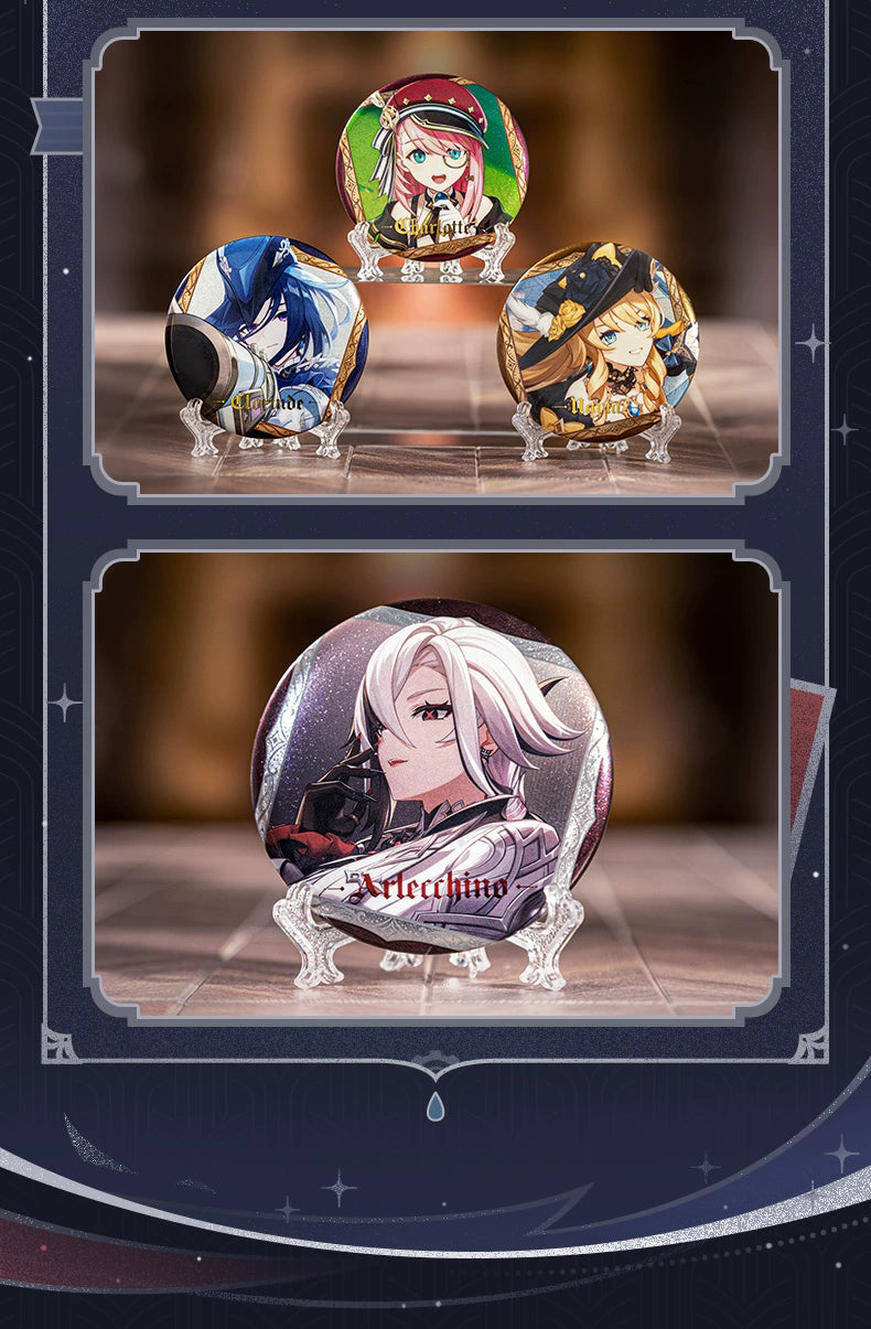 Genshin Impact: Feast of the Finale Series Can Badge - Fontaine Collection