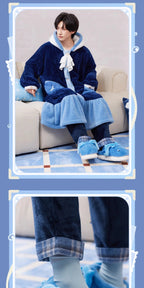 Genshin Impact: Neuvillette Impression Series Furry Indoor Slippers