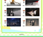Arknights: Roaring Flare Commemorative Fan-style Postcard Set