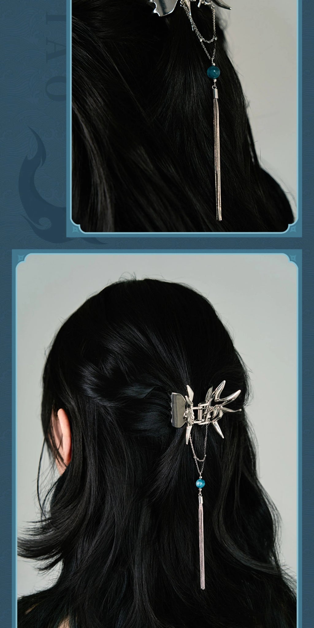 Honkai: Star Rail: Feixiao Impression Series Metal Hair Claw Clip