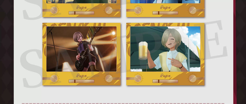 Girls Band Cry: Cafe Collaboration Cutscene Postcard Set - 15 Types