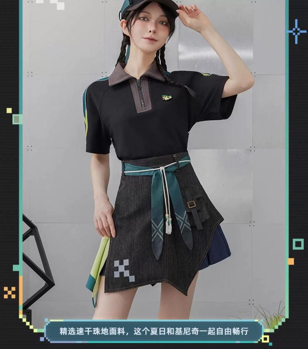 Genshin Impact: Kinich Impression Theme Polo Shirt - Natlan Series
