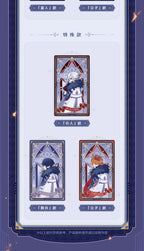 Genshin Impact: Fatui Harbingers Frost and Flame Lenticular Card - Full.