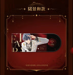 Tears of Themis · Stellis Serenade · Starlight LP-Design PET Ticket · Marius von Hagen — portrait ticket with round black record motif