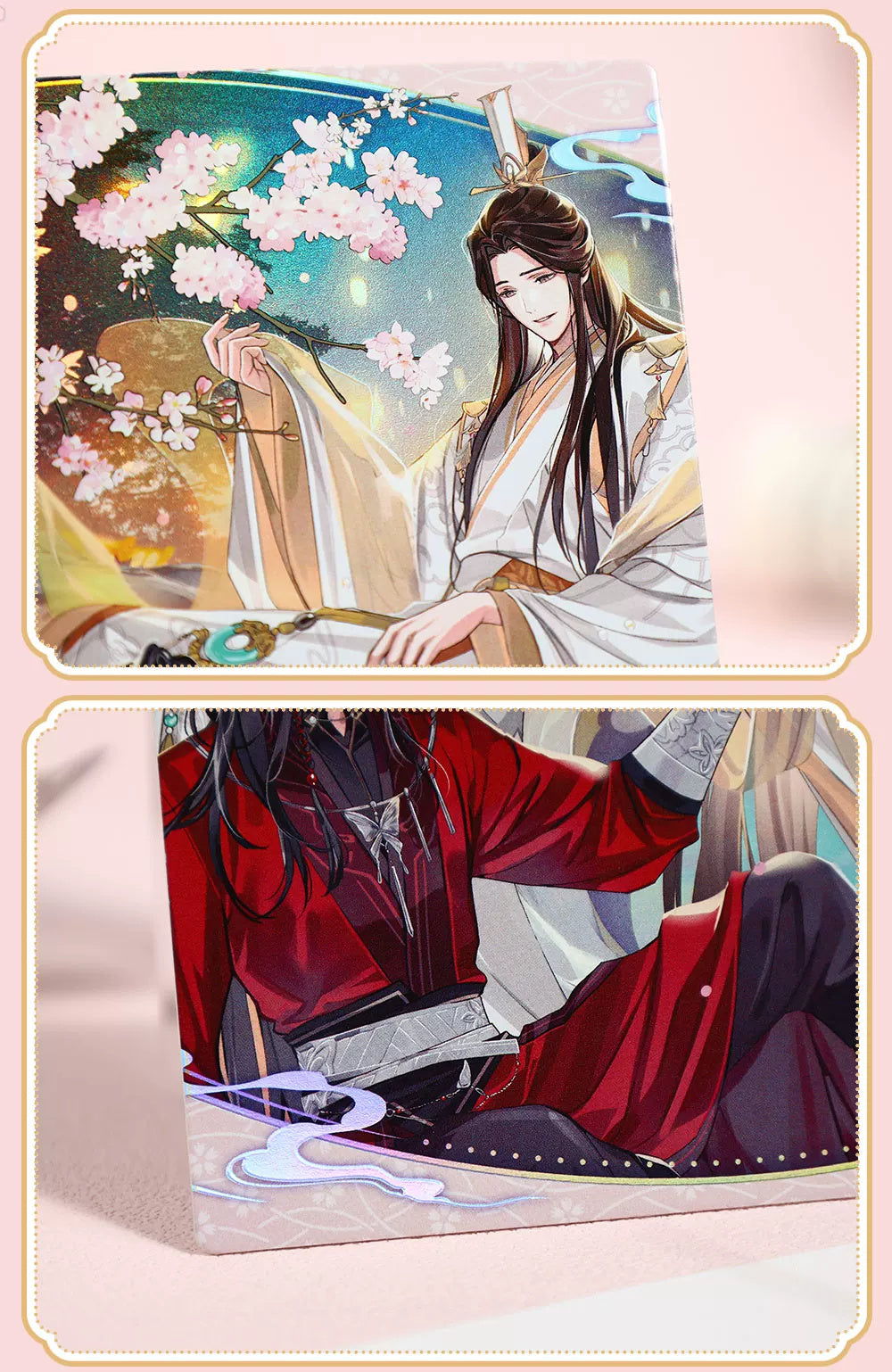 Heaven Official's Blessing: Xie Lian & Hua Cheng Fluorescent Ink Ticket -...