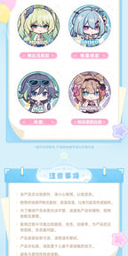 Honkai Impact 3rd: The Thirteen Flame-Chasers Q-Version Can Badge - Random