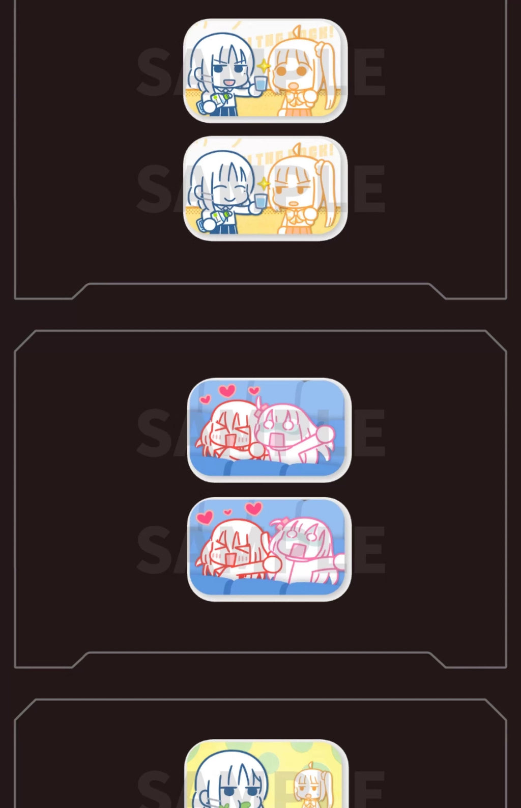 Bocchi the Rock!: Movie Compilation Lenticular Can Badge - Random