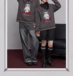 Genshin Impact: Arlecchino Impression Theme Layered Sweatshirt