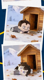 Detective Conan: Leftover Gaze Series Magnetic Lying Plush - Random