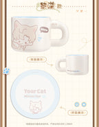 Love and Deepspace: Zayne Mug & Coaster Set - Your Cat Misses You Series