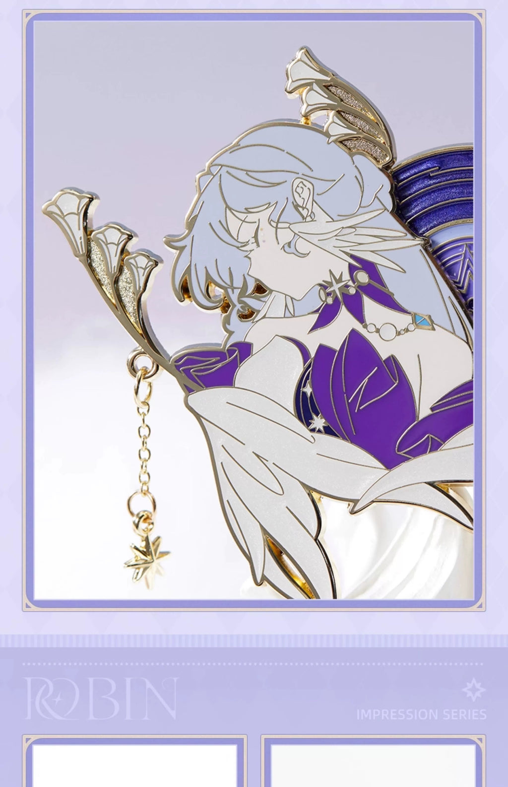 Honkai: Star Rail: Robin Metal Badge - Impression Series