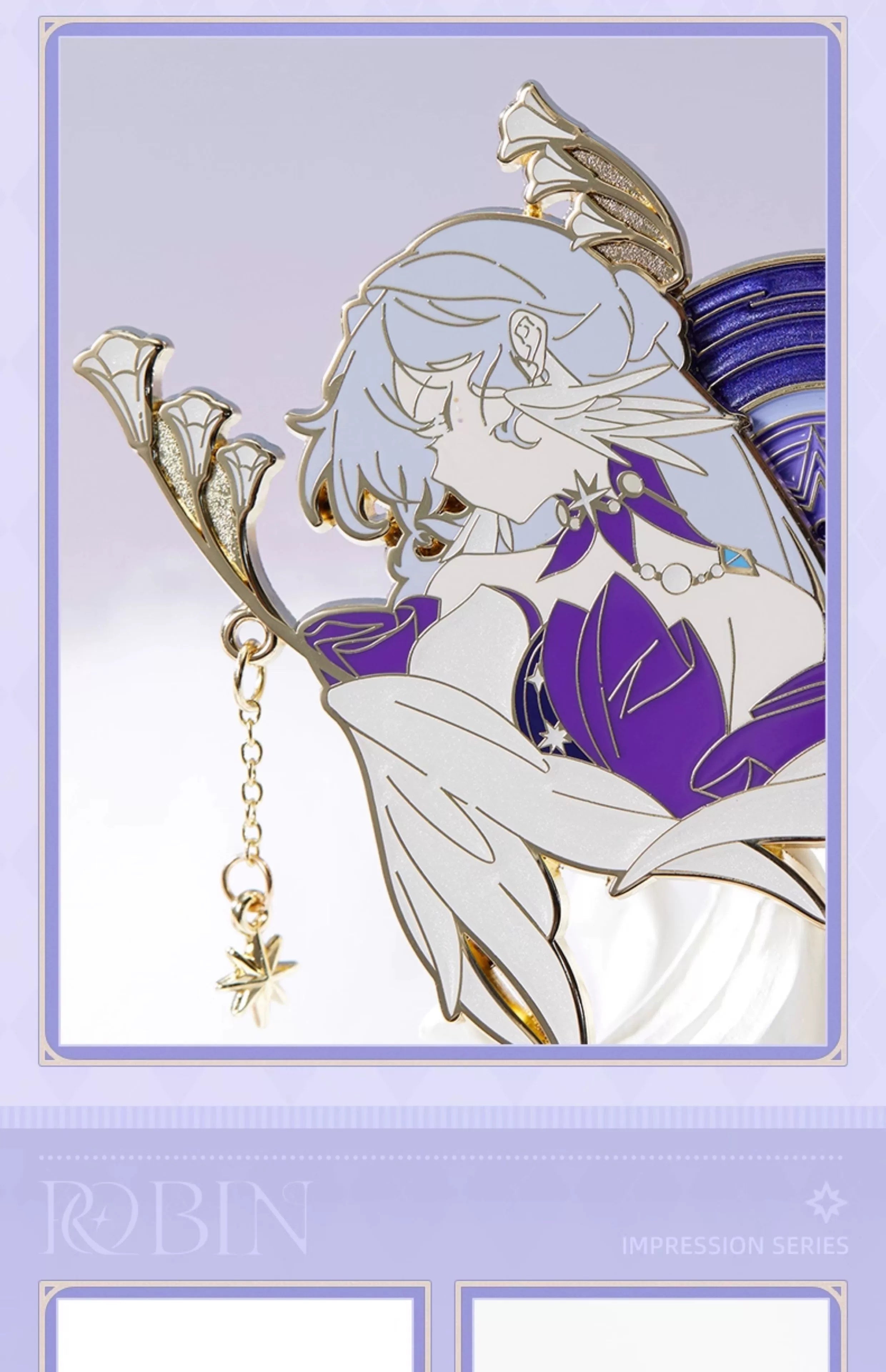 Honkai: Star Rail: Robin Metal Badge - Impression Series