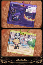 Link Click: Vein Acrylic Hanging Card Keyring - Map of Dreams 2025