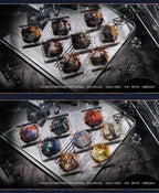 Reverse: 1999: Spathodea Acrylic Block & Frame Keychain - Long Night Talk