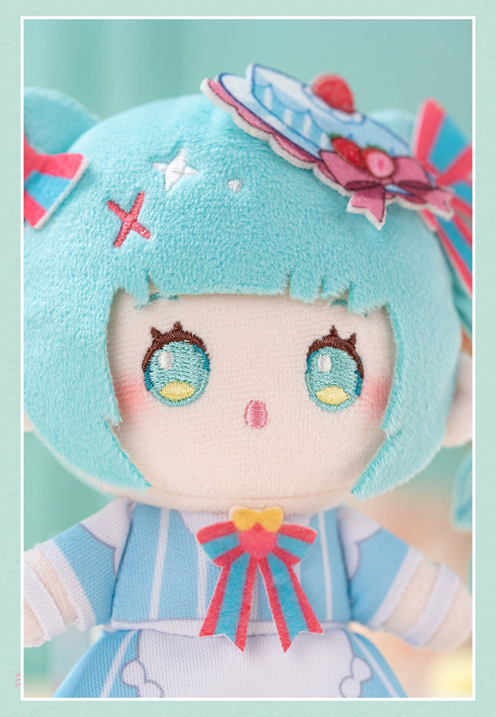 Hatsune Miku: Sweet Blend Series Plush Keychain - Cafe Ver