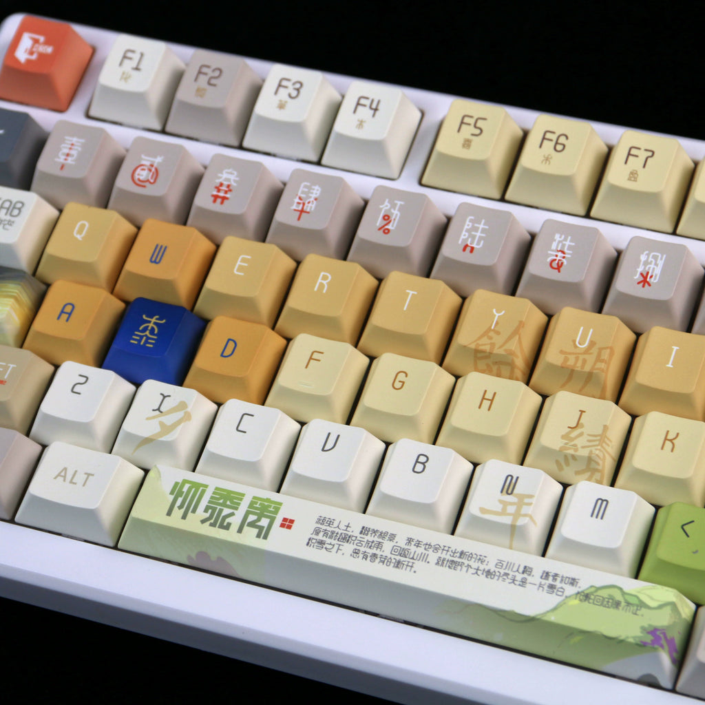 Arknights: Shu PBT Keycap Set - Sui Sibling Edition (120 Keys)