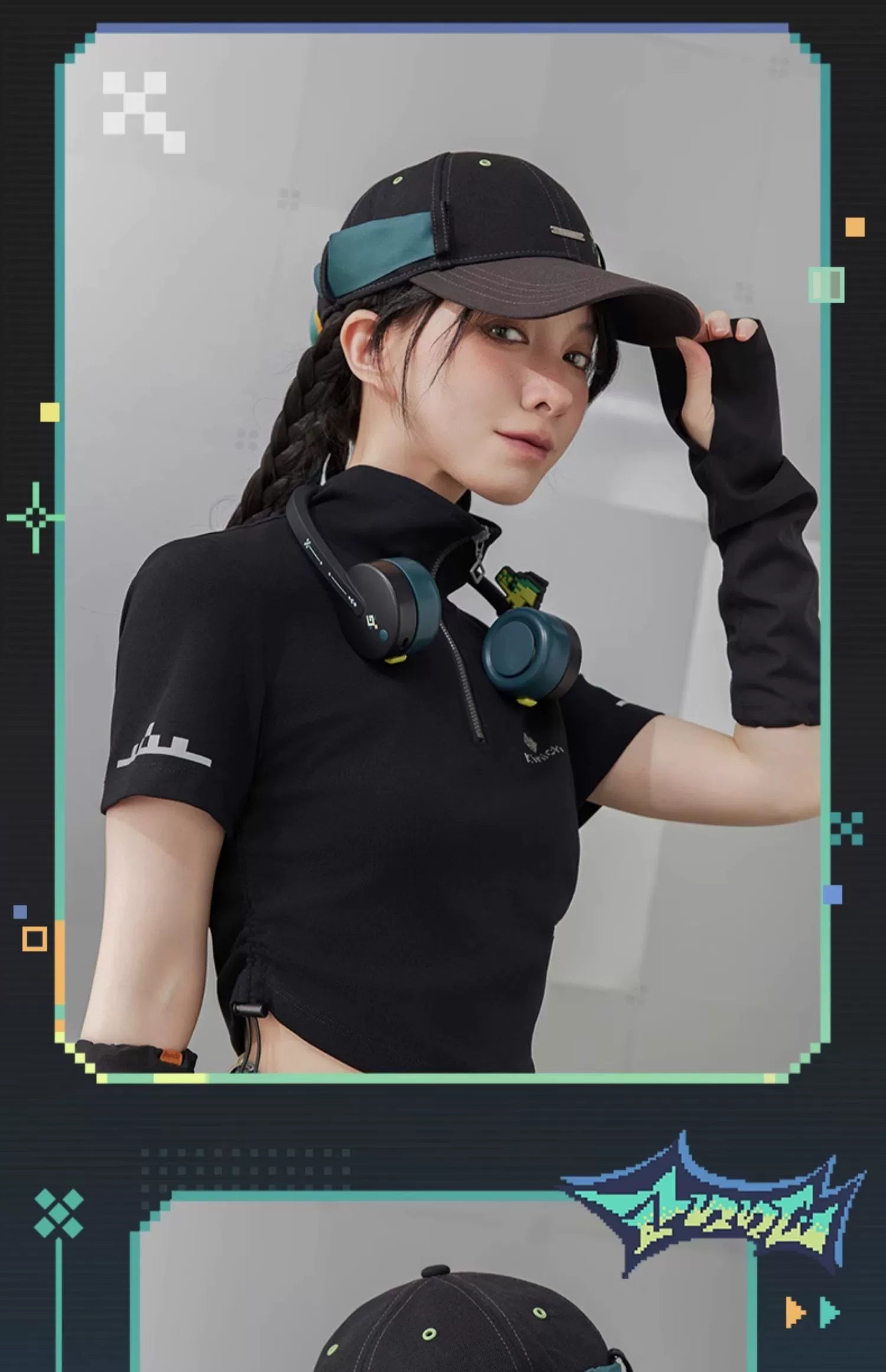 Genshin Impact: Kinich Impression Theme Denim Ball Cap