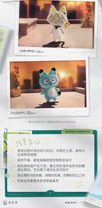 Zenless Zone Zero: Section 6 Cat Series Plush Keyring & Postcard Set