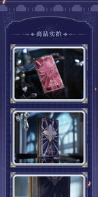 Genshin Impact: Fatui Harbingers Frost and Flame Lenticular Card - Full.