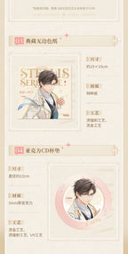 Artem Wing — OST art board and acrylic coaster dimensions with the excluded-song notice