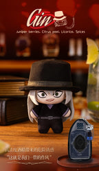 Detective Conan: Gin Plush Doll - Black Organization Black Bar Series