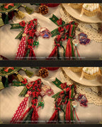 Reverse: 1999: Cipher Ilna Christmas Strap Keyring - Cookie Ver