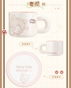 Love and DeepSpace: Zayne Ceramic Mug & Coaster Set - Your Cat Misses You Ver