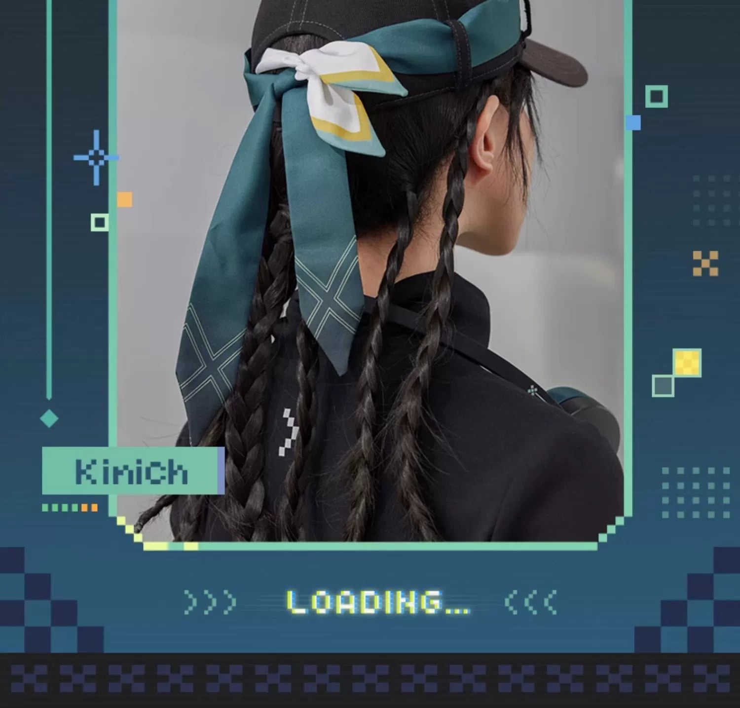 Genshin Impact: Kinich Impression Theme Denim Ball Cap