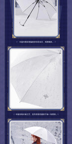Genshin Impact: Arlecchino Long Umbrella - Frost and Flame Series