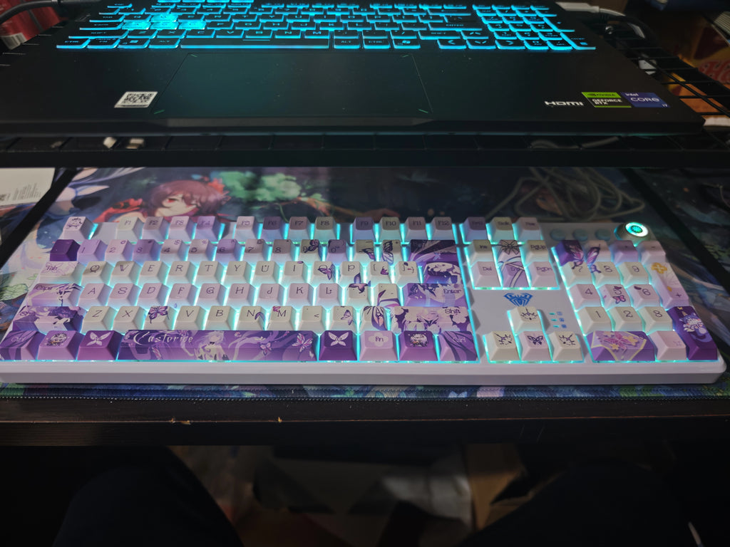 Honkai: Star Rail - Castorice Impression Keycap Set (140 Keys)