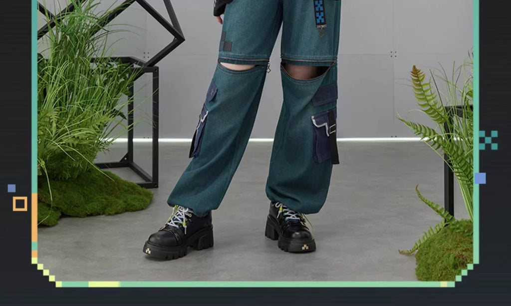 Genshin Impact: Kinich Impression Theme Stitch Crop Vest
