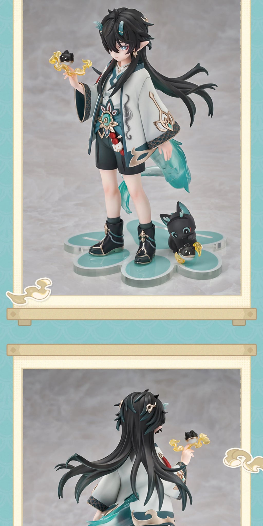 Honkai: Star Rail: Dan Heng & Luocha Figure - Little Cat Series