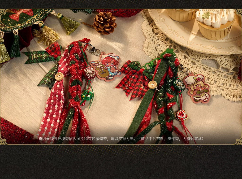 Reverse: 1999: Barcarola Character Strap Keyring - Christmas Series