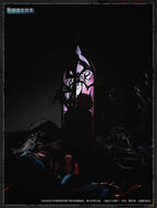 Reverse: 1999 - Sentinel Acrylic Stained Glass Puzzle Stand (Confession Unheard)
