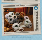Zenless Zone Zero: Bangboo Fleece Plush Keyring - Sheep Series (9-Piece Set)