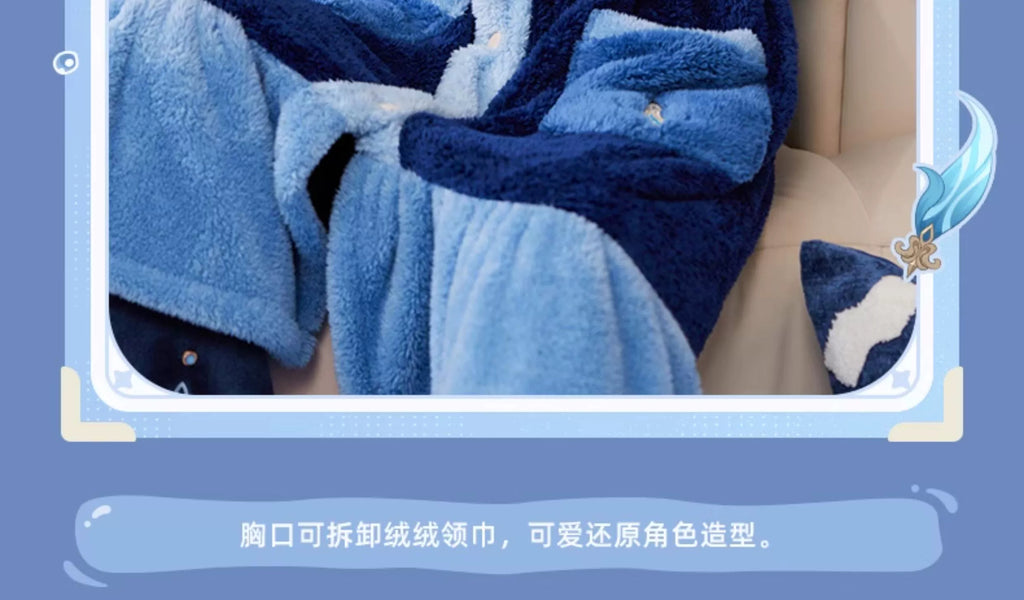 Genshin Impact: Neuvillette Impression Series Home Robe - Soft & Fluffy Ver
