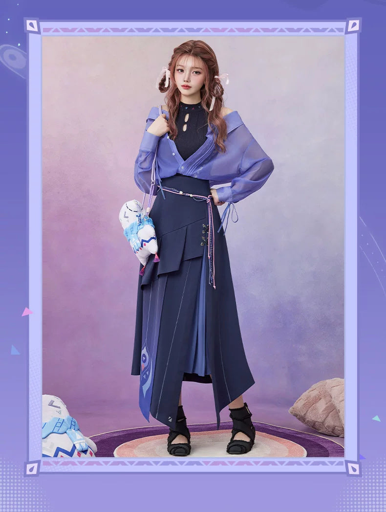 Genshin Impact: Citlali Impression Theme Plush Multi-Purpose Crossbody Bag