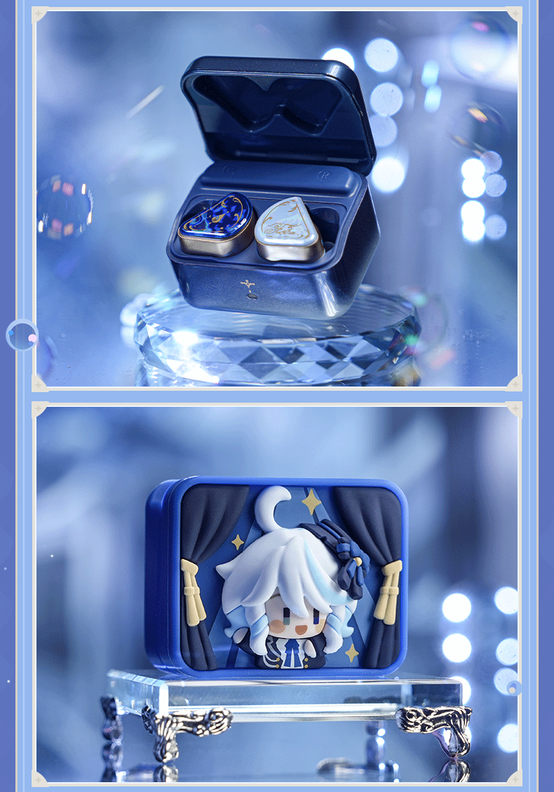 Genshin Impact: Furina 'Endless Solo of Solitude' Wireless Earphone Gift Set