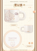 Love and Deepspace: Zayne Mug & Coaster Set - Your Cat Misses You Series