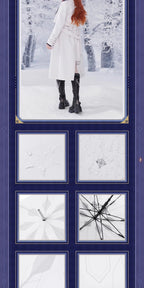 Genshin Impact: Arlecchino Long Umbrella - Frost and Flame Series