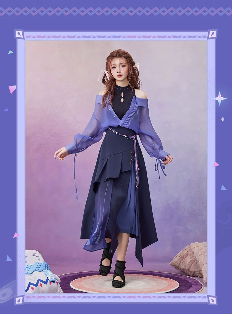 Genshin Impact: Citlali Impression Series - Knit & Sheer Shirt Set