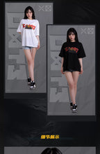 Girls' Frontline 2: Exilium - Elmo Mobile Base Graphic T-Shirt (Black)