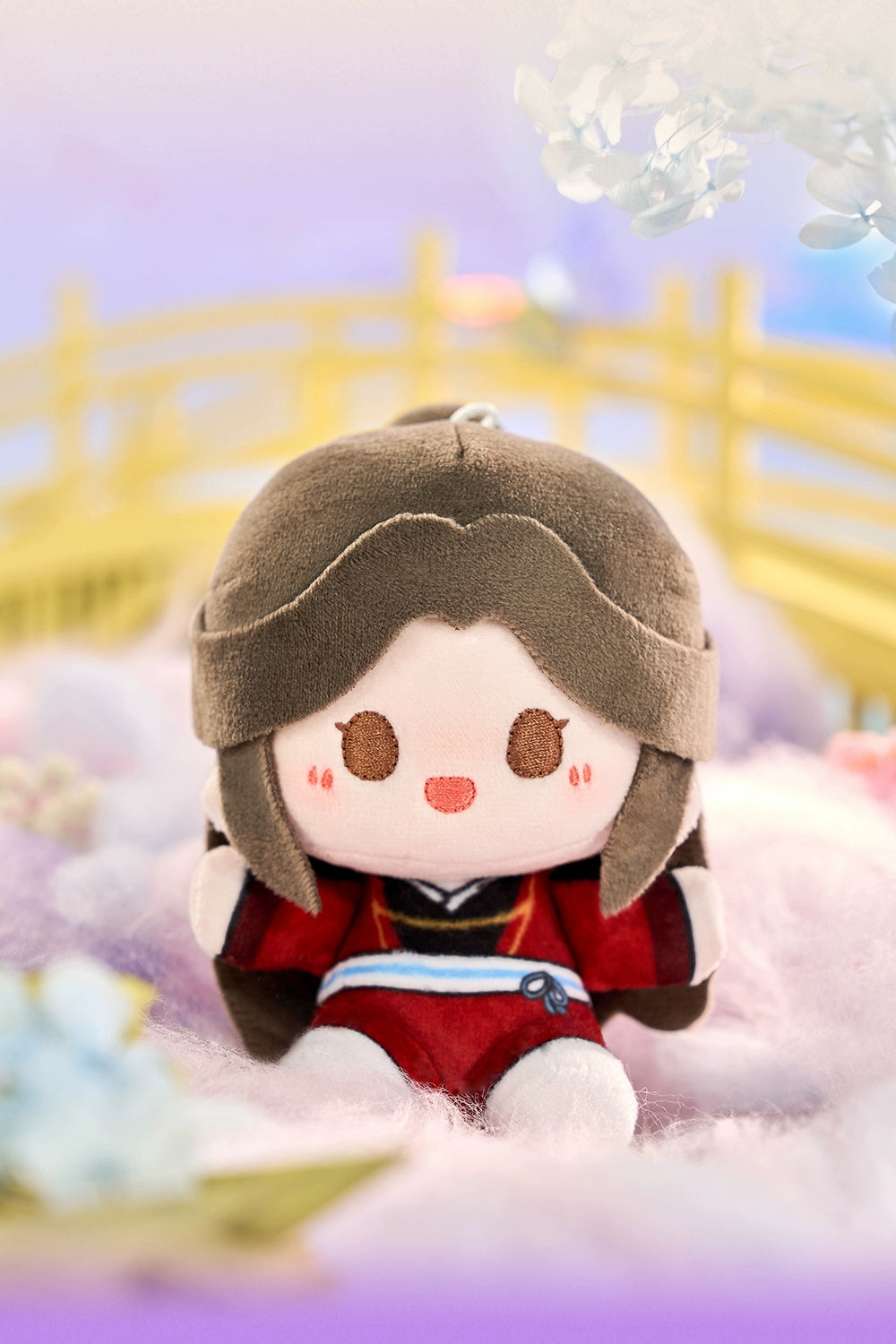 Heaven Official's Blessing: Xie Lian & Hua Cheng Plush Keyring Set - Sunset