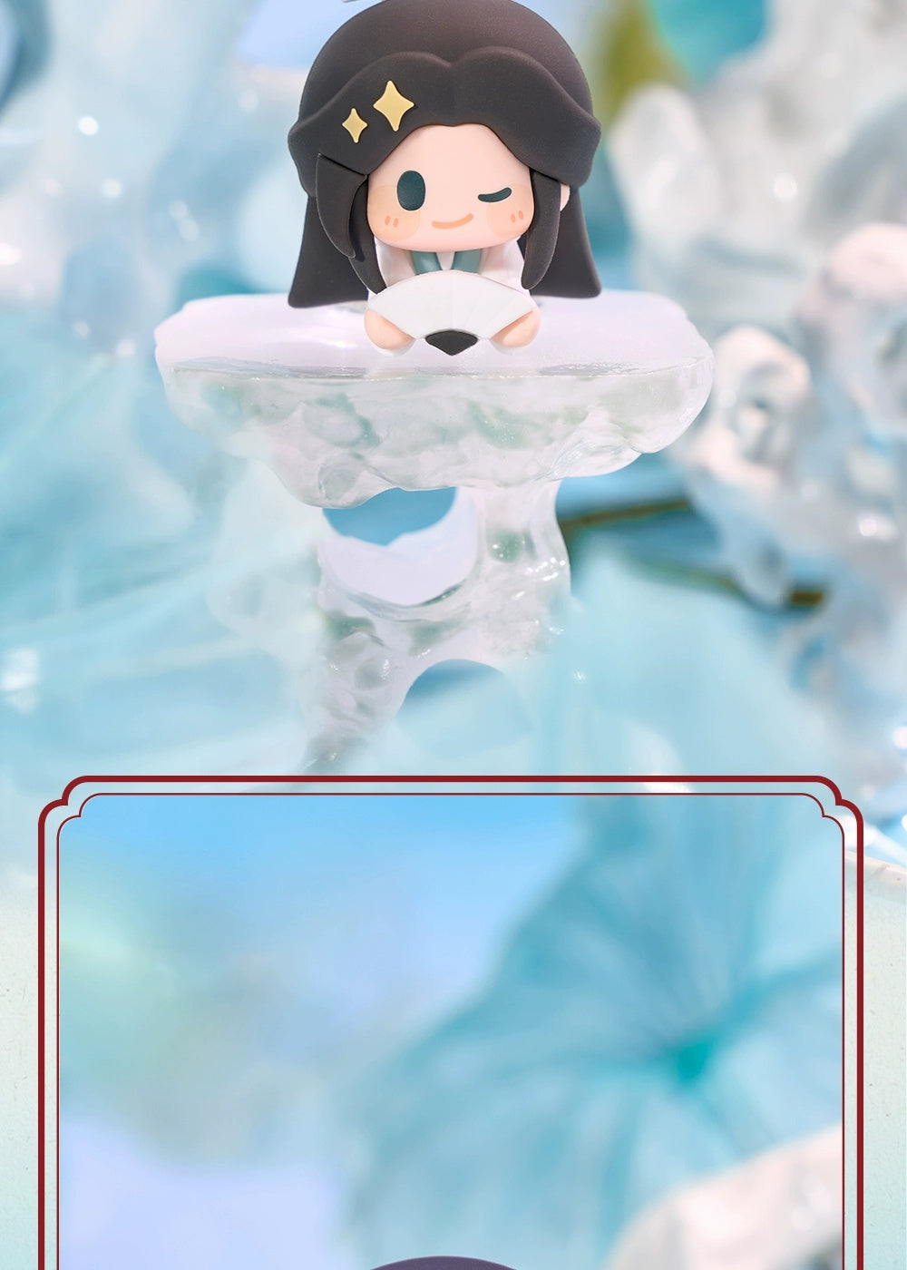 Heaven Official's Blessing: Xie Lian & Hua Cheng Mini Doll Fridge Magnet Set.