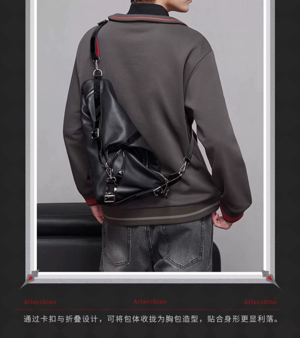 Genshin Impact: Arlecchino Impression Series Multifunctional Crossbody Bag